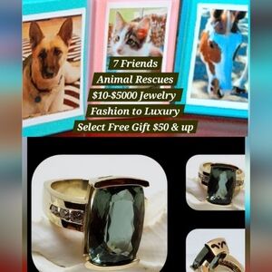 7 Friends $10-$5000 Fashion To Luxury Free Gifts 80% to Animal Rescues